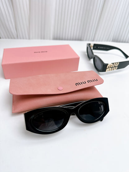 Miu Miu Acetate Cat-Eye Sunglasses