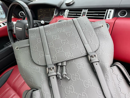 Gucci GG Supreme Men's Travel Backpack