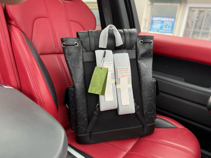 Gucci GG Supreme Men's Travel Backpack