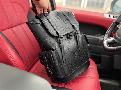 Gucci GG Supreme Men's Travel Backpack