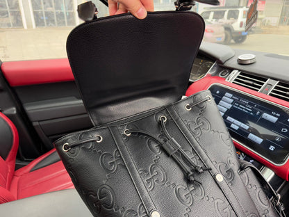 Gucci GG Supreme Men's Travel Backpack