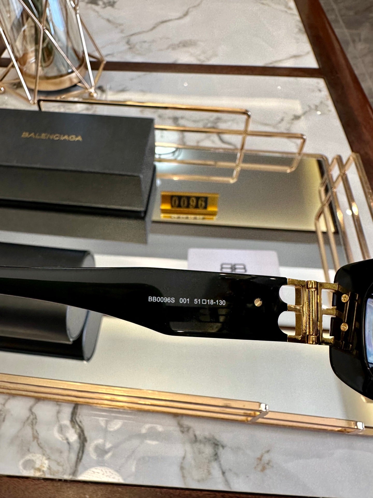 Balenciaga Acetate Polarized Eyeglasses