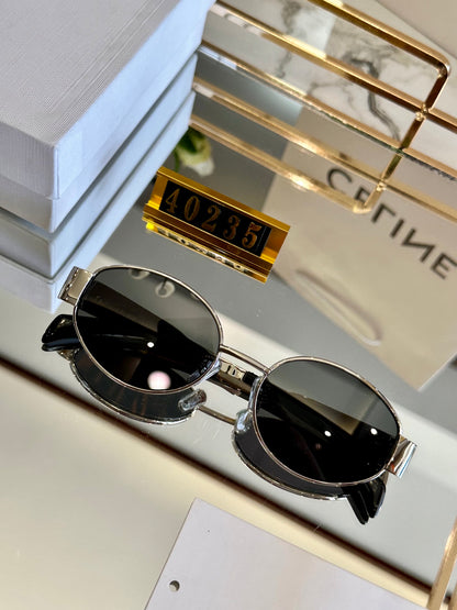 Celine Polarized Acetate Sunglasses