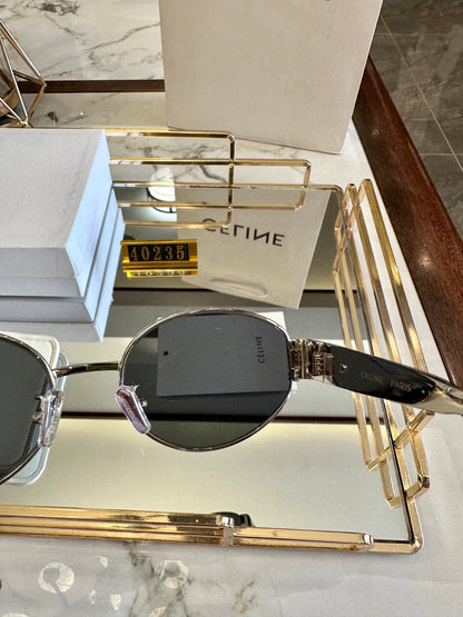 Celine Polarized Acetate Sunglasses