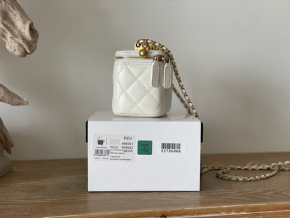 Chanel 24C Double Gold Ball Box Bag – 24C Collection