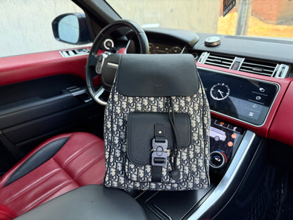 Dior "Door" Oblique Leather Backpack
