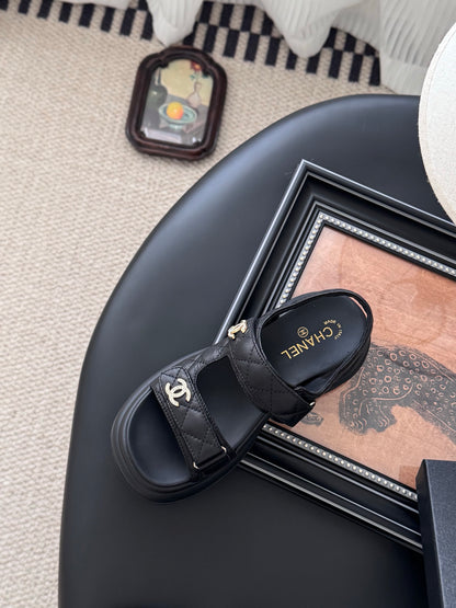 Chanel Velcro Flat Sandals – 25SS