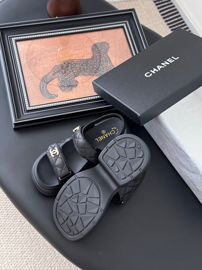 Chanel Velcro Flat Sandals – 25SS