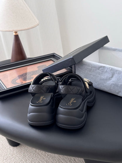 Chanel Velcro Flat Sandals – 25SS