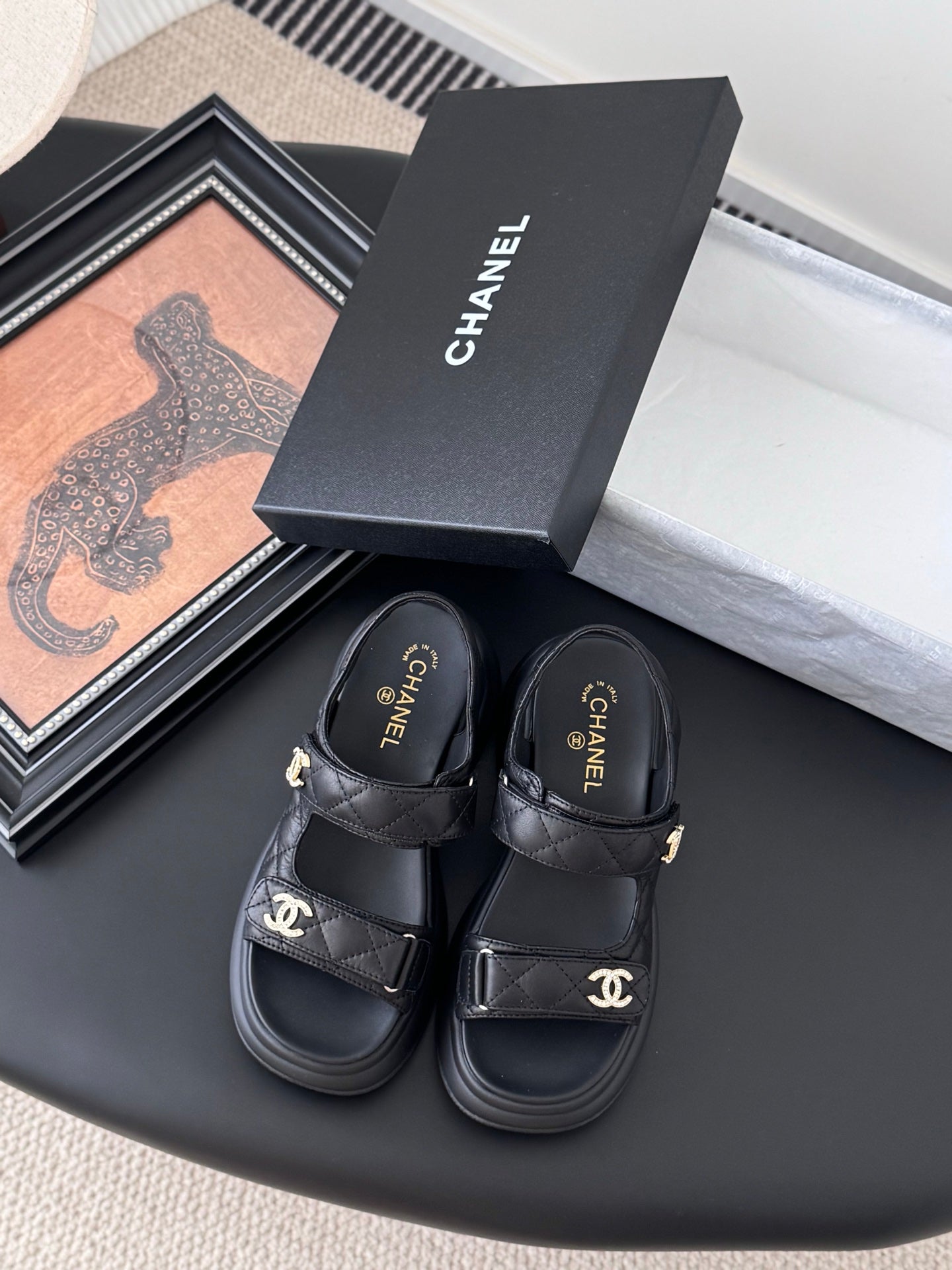 Chanel Velcro Flat Sandals – 25SS