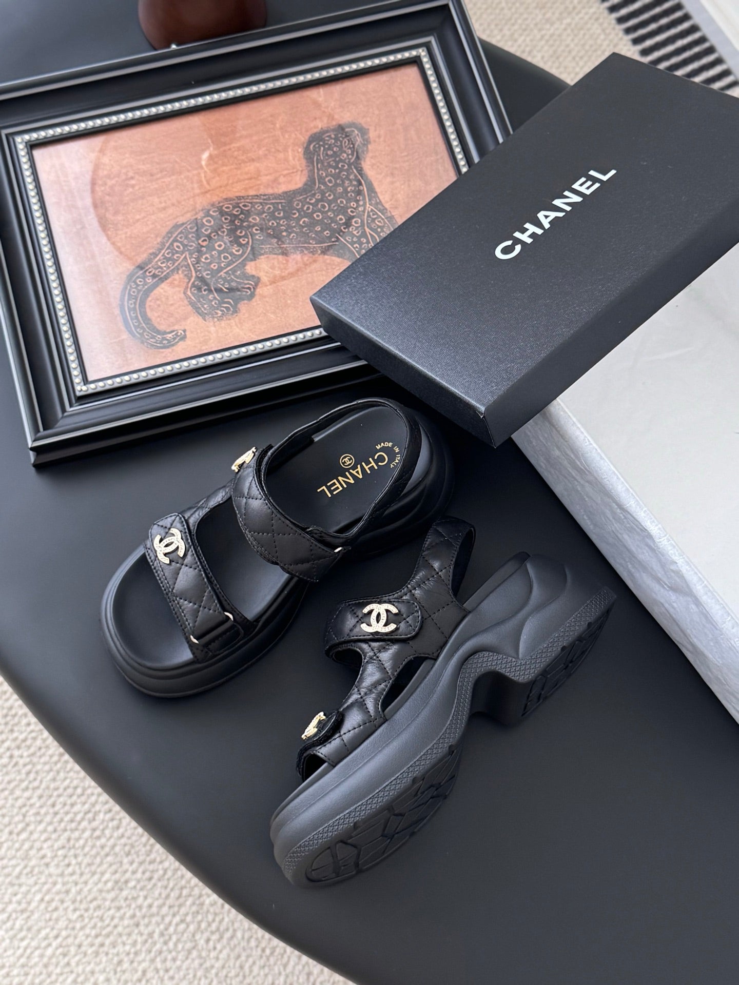 Chanel Velcro Flat Sandals – 25SS