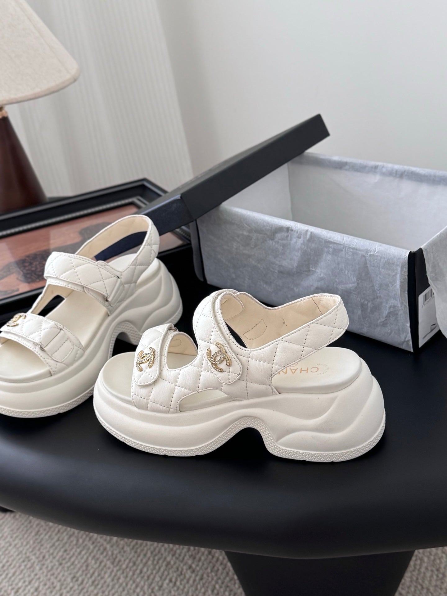 Chanel Velcro Flat Sandals – 25SS