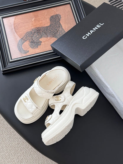 Chanel Velcro Flat Sandals – 25SS
