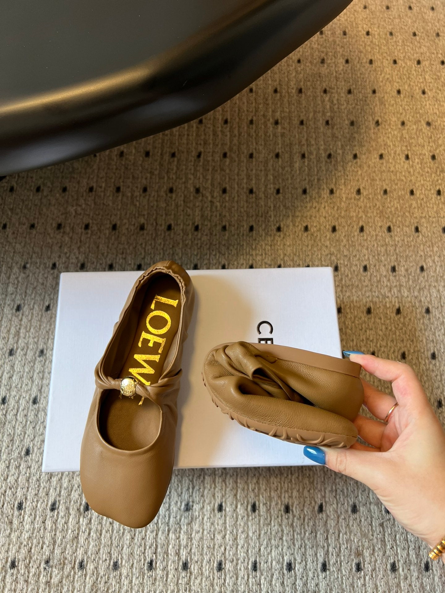 Loewe Pebble Soft Ballet Mules – 25SS Collection