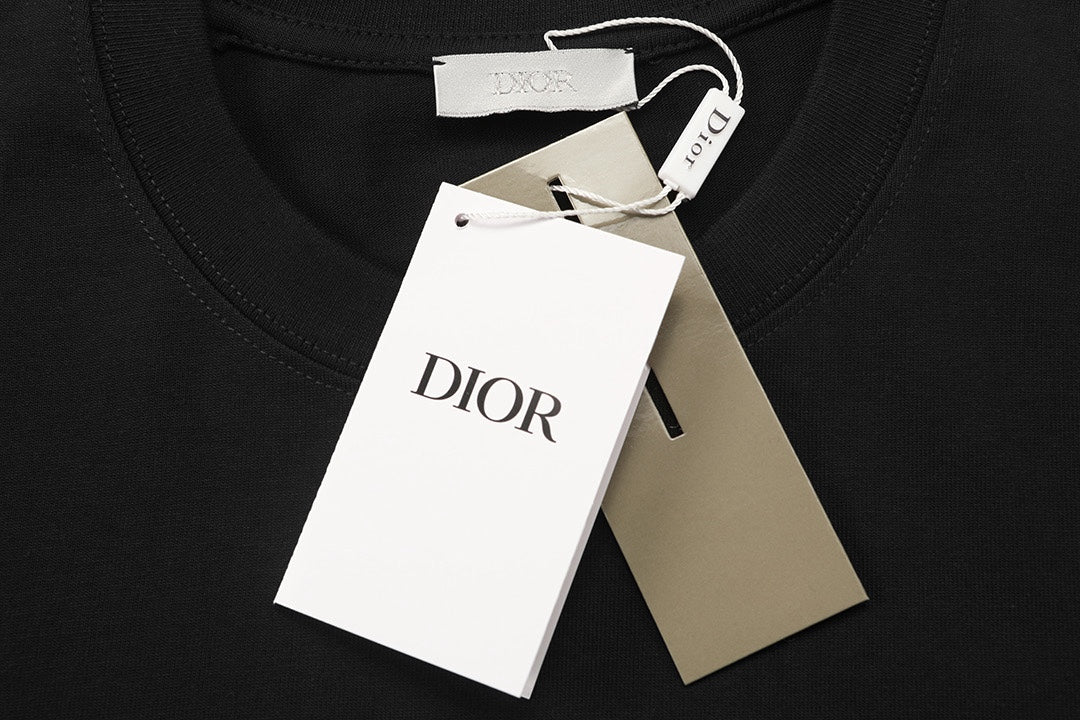 Dior x Stone Island Distressed Logo T-Shirt – 2025SS