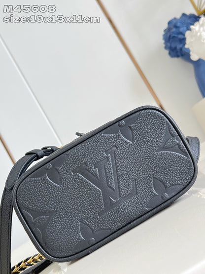 Louis Vuitton Vanity Small Handbag – Giant Monogram Embossed