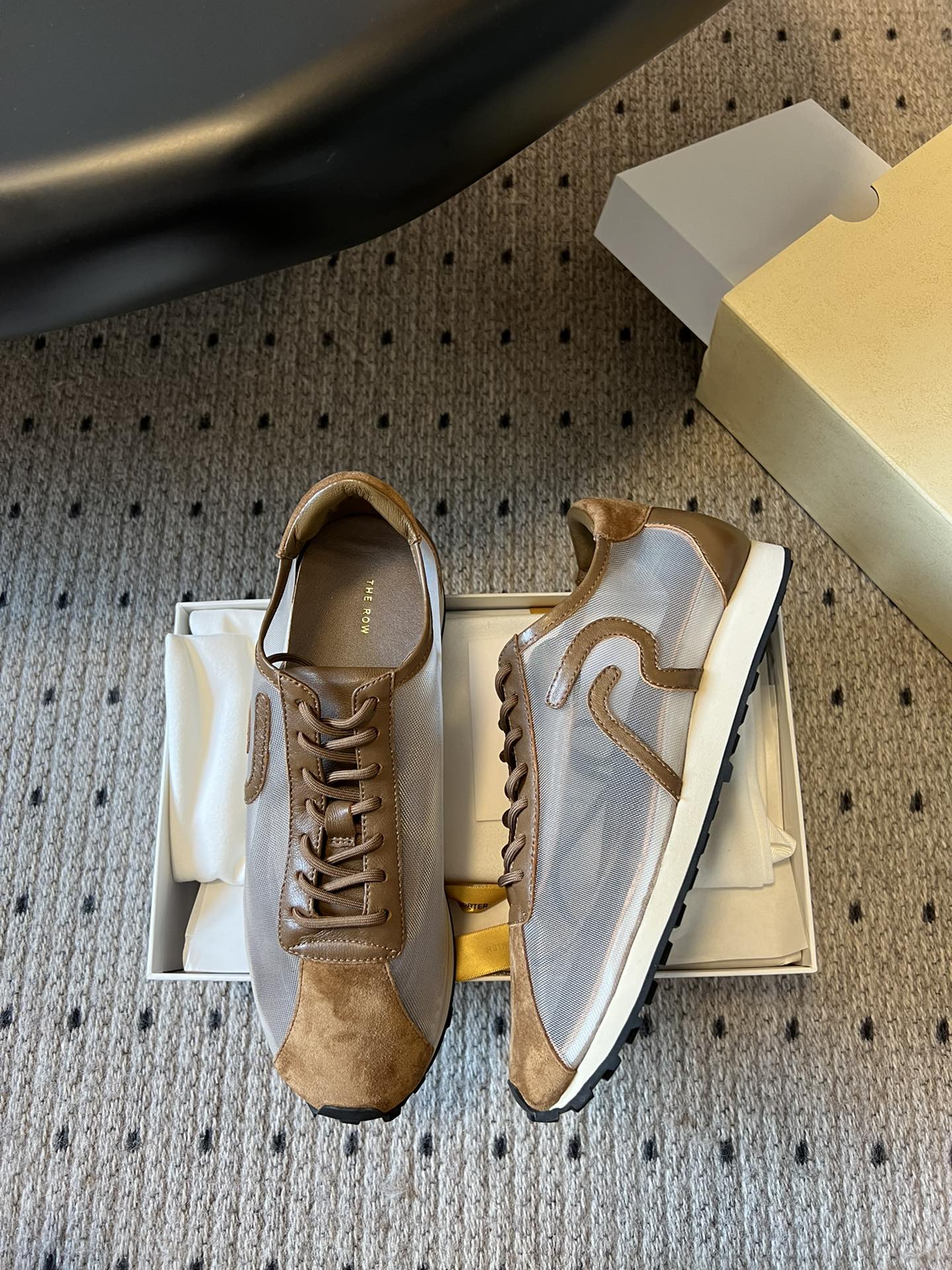 The Row 25SS German Training Mesh Sneakers