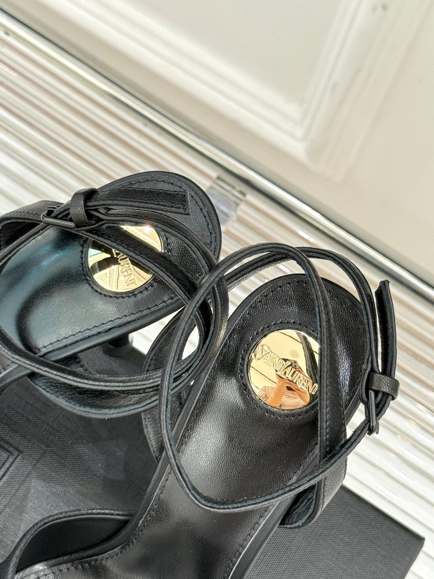 Saint Laurent High-Heel Sandals – 25SS