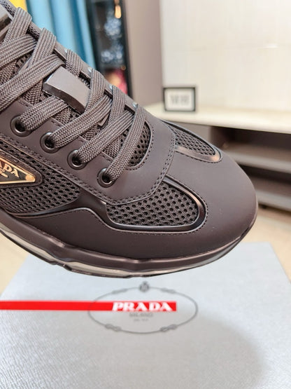 Prada Men's Air Cushion Mesh Sneakers
