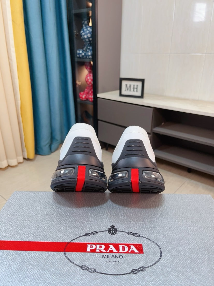 Prada Men's Air Cushion Mesh Sneakers
