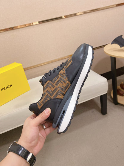 Fendi Men's Leather Loafers