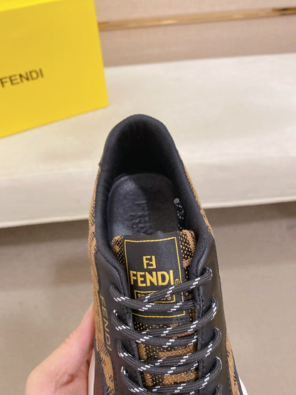 Fendi Men's Leather Loafers