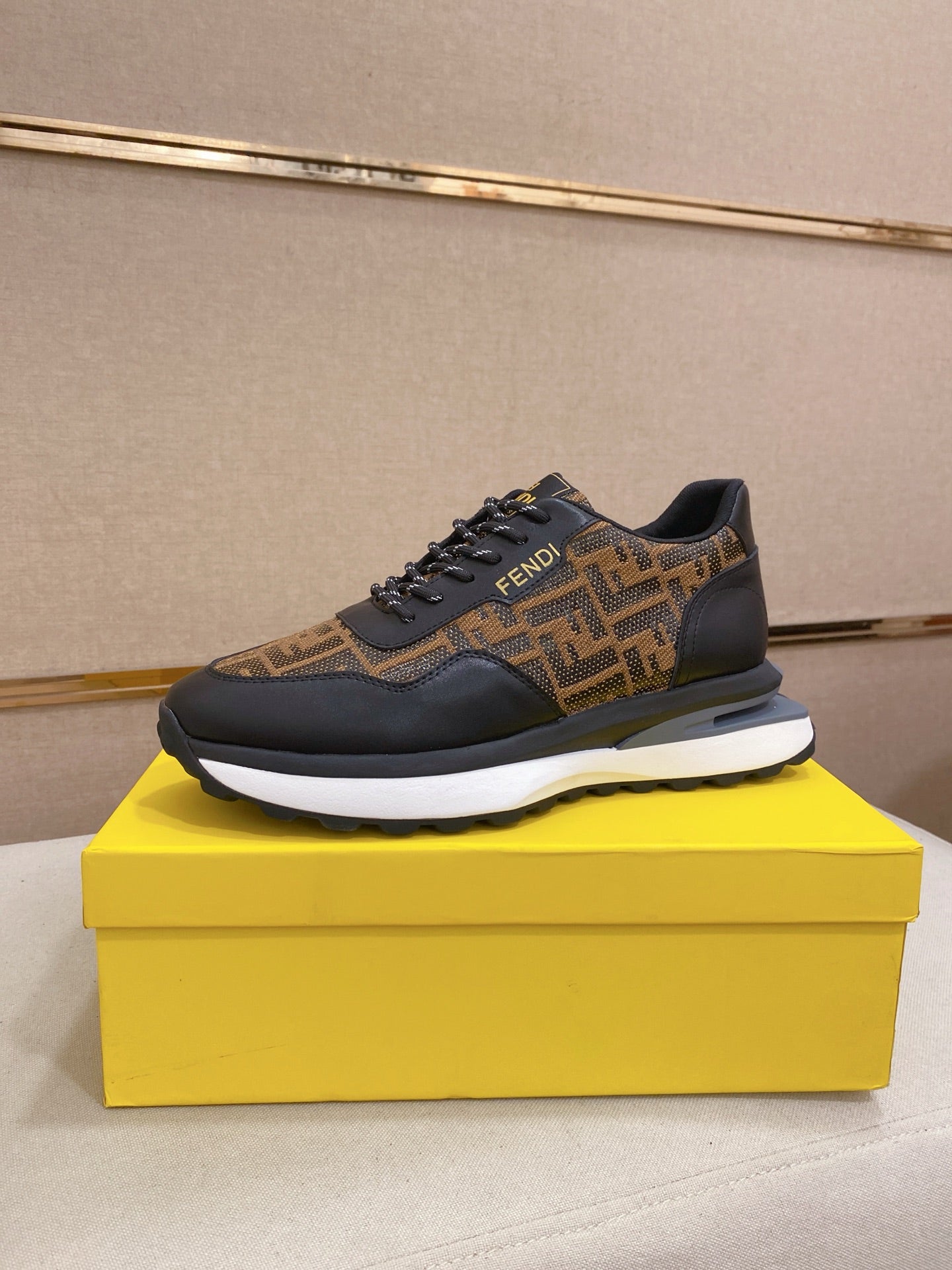 Fendi Men's Leather Loafers
