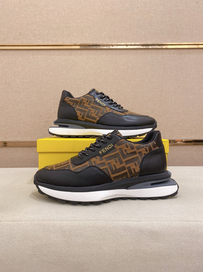Fendi Men's Leather Loafers
