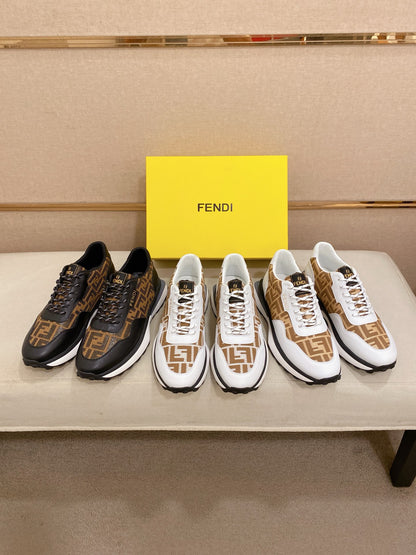 Fendi Men's Leather Loafers