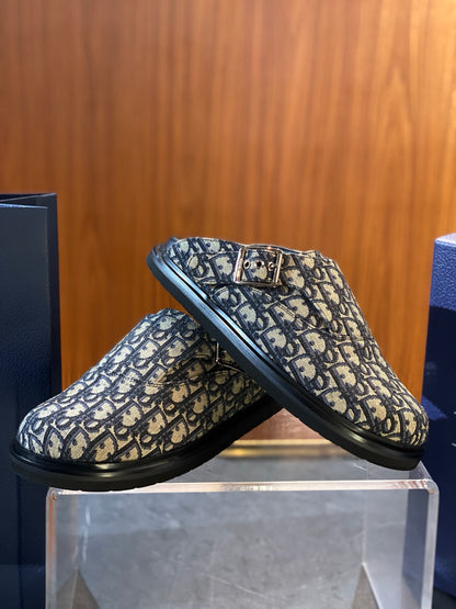 Dior Aqua Oblique Men's Mules