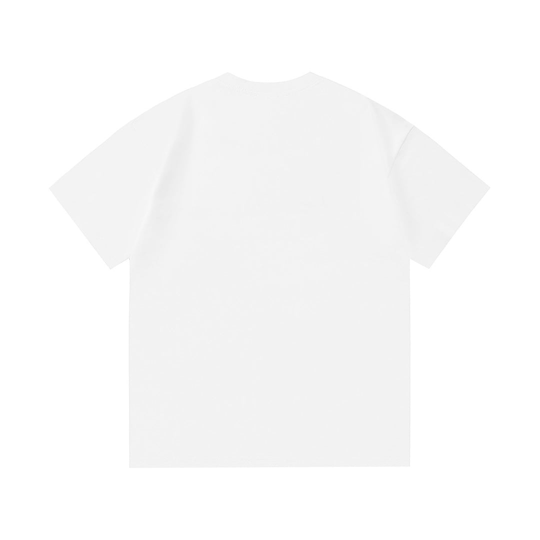 Fendi Embroidered Double F Logo Inkjet T-Shirt – 2025SS