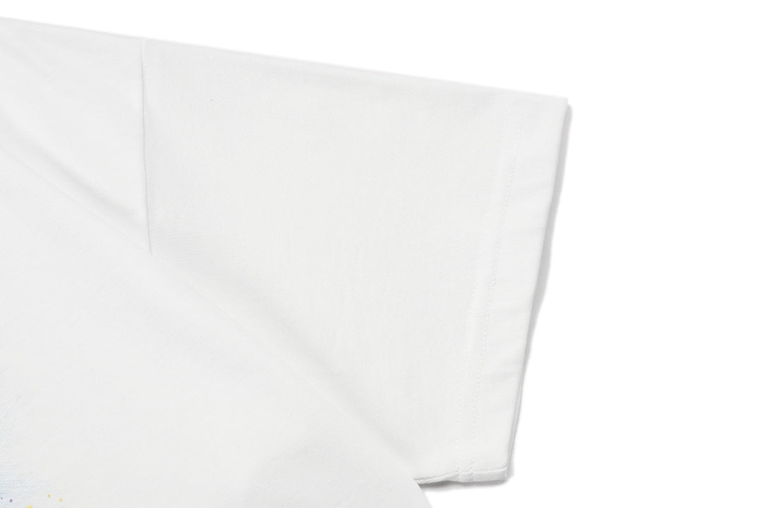 Fendi Embroidered Double F Logo Inkjet T-Shirt – 2025SS