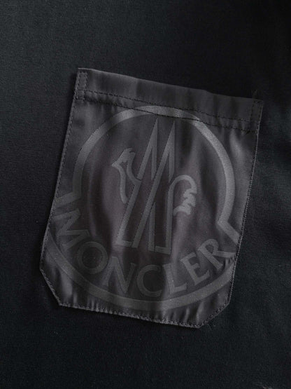 Moncler Woven Pocket Embroidery Logo T-Shirt – 2025SS