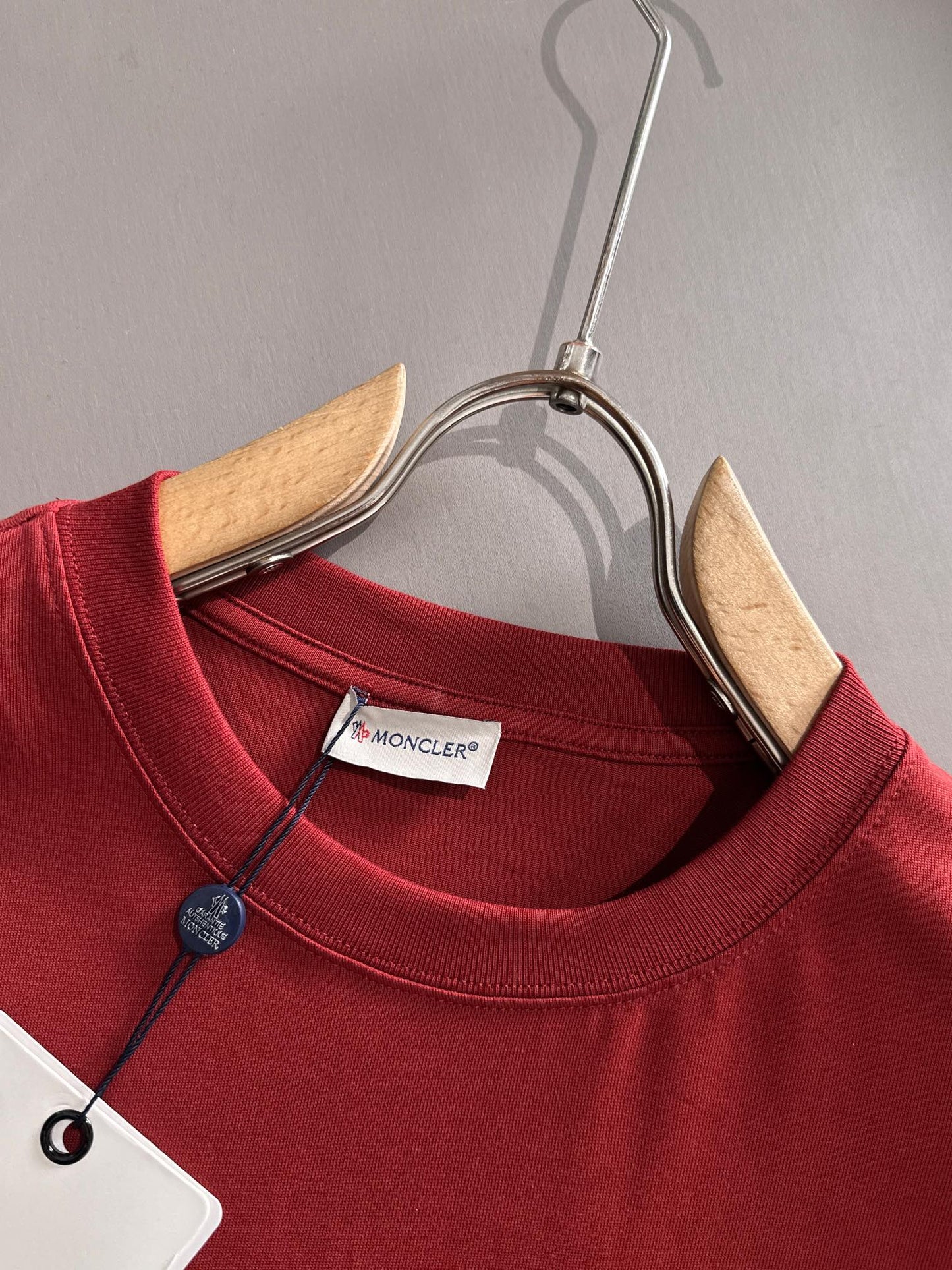 Moncler Woven Pocket Embroidery Logo T-Shirt – 2025SS