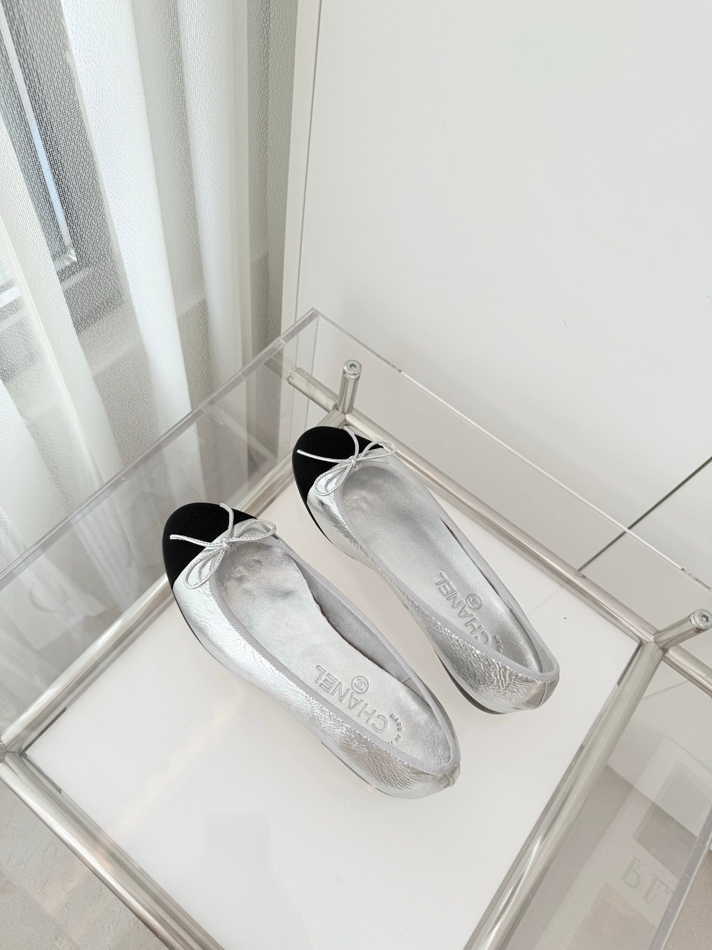Chanel Classic Metallic Ballerina Flats