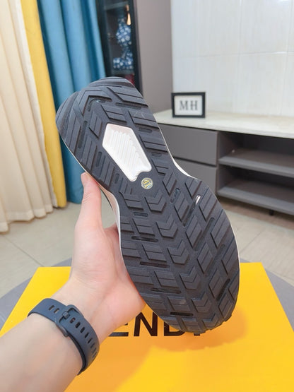 Fendi Classic Calfskin Sneakers