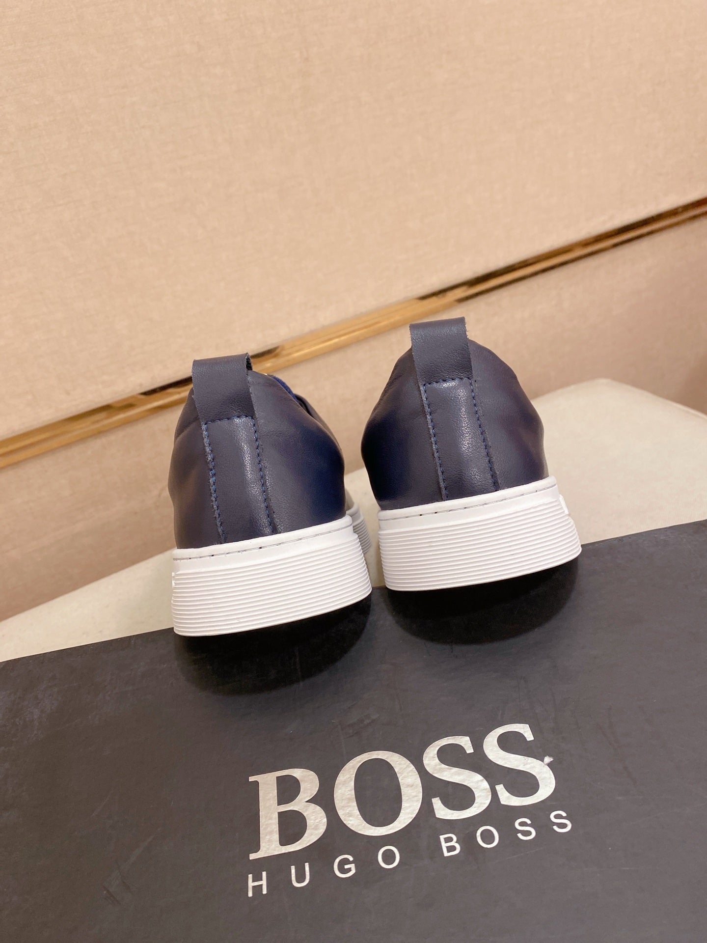Boss Casual Leather Loafers