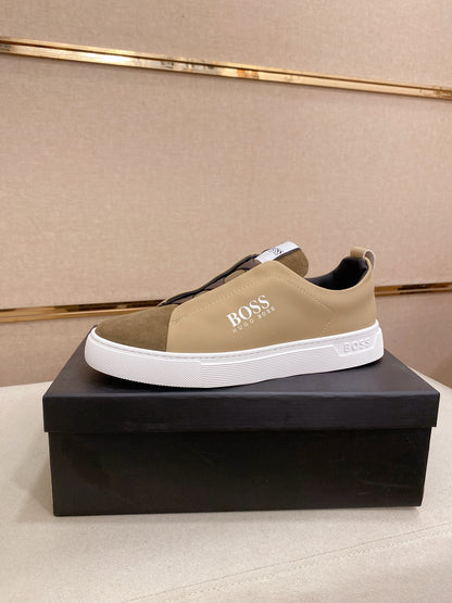 Boss Casual Leather Loafers