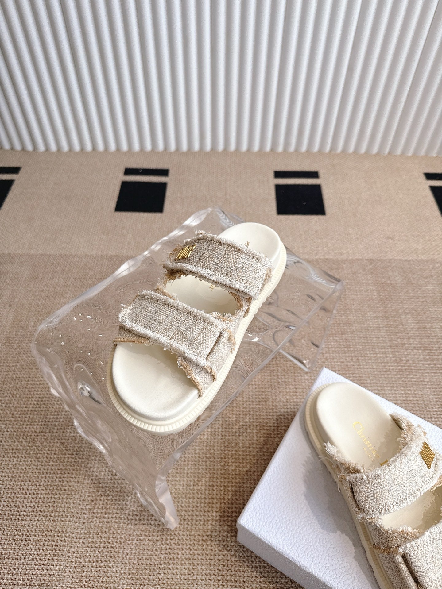 Dior Velcro Summer Sandals