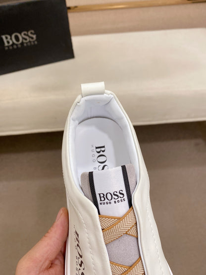 Boss Casual Leather Loafers