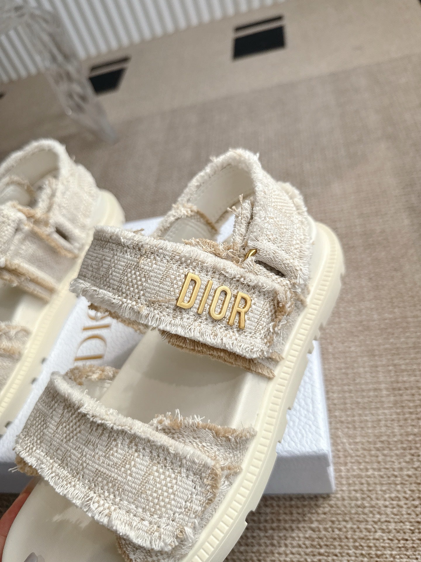 Dior Velcro Summer Sandals