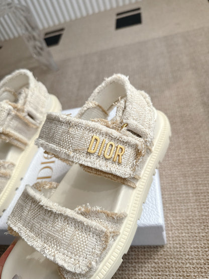 Dior Velcro Summer Sandals
