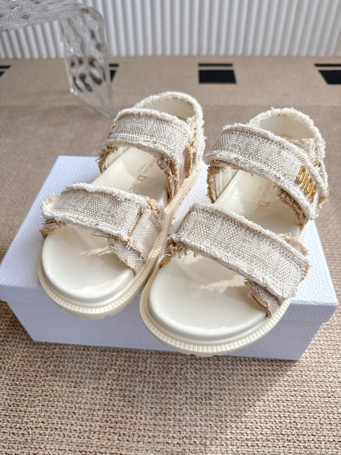 Dior Velcro Summer Sandals