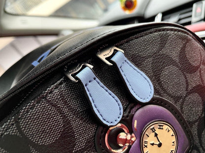 Coach Badge Detail Backpack