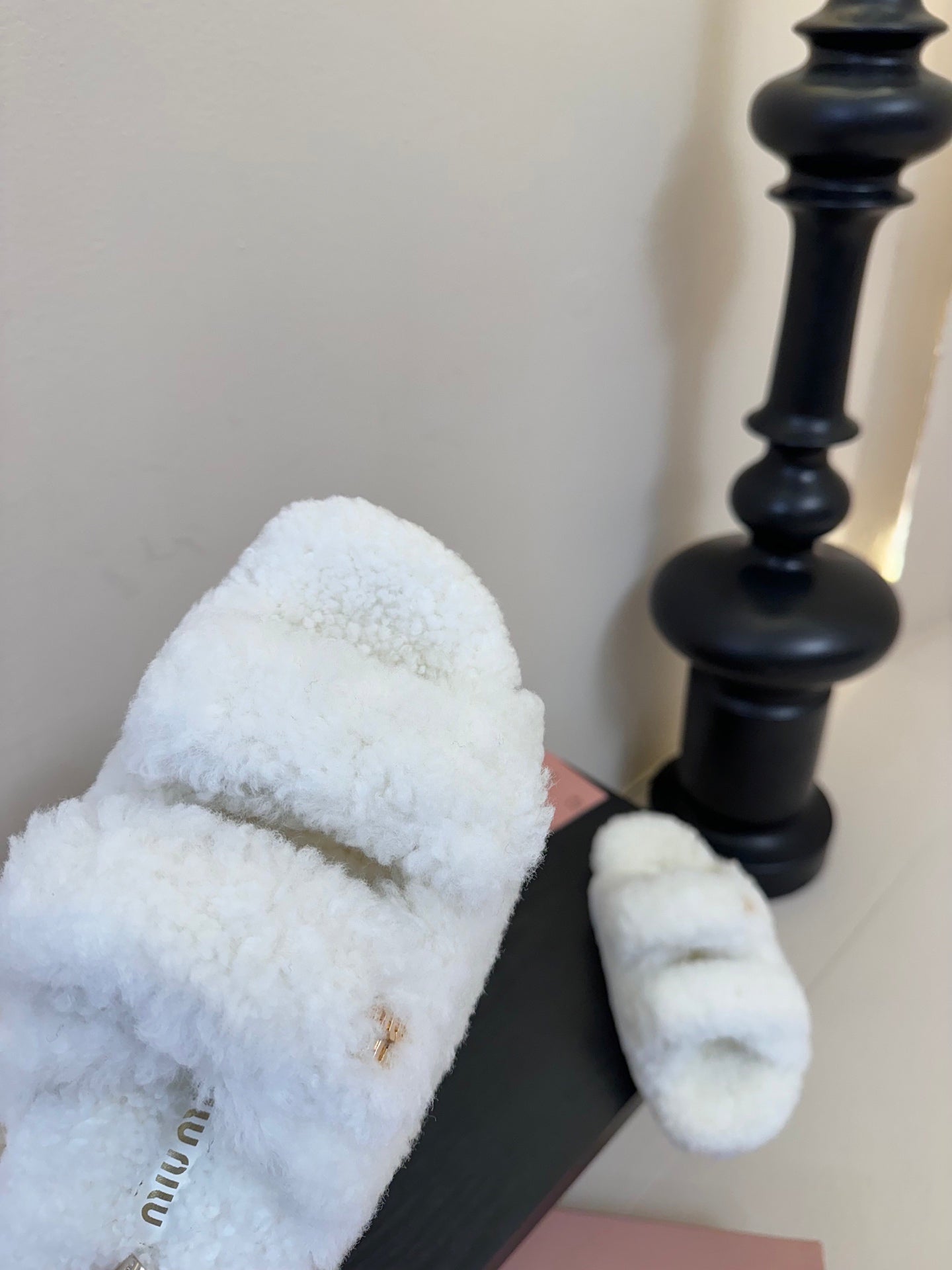 Miu Miu Sheepskin Mules