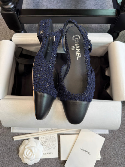 Chanel Classic Slingback Heels