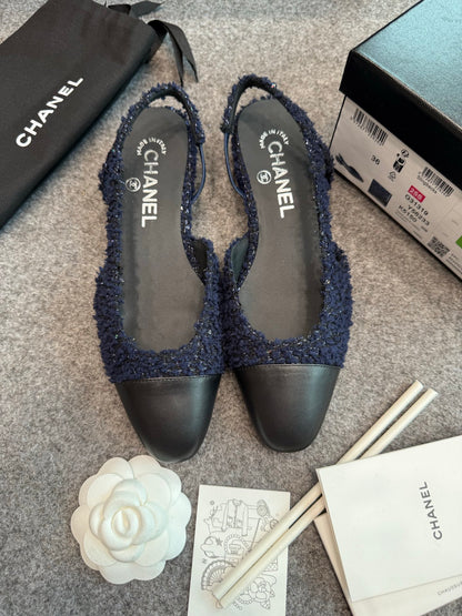 Chanel Classic Slingback Heels
