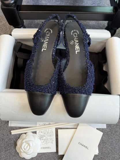 Chanel Classic Slingback Heels