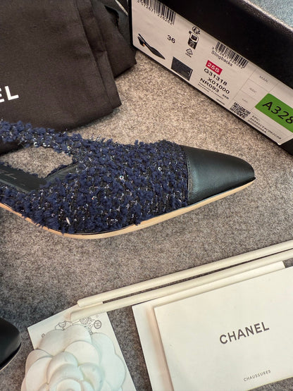 Chanel Classic Slingback Heels