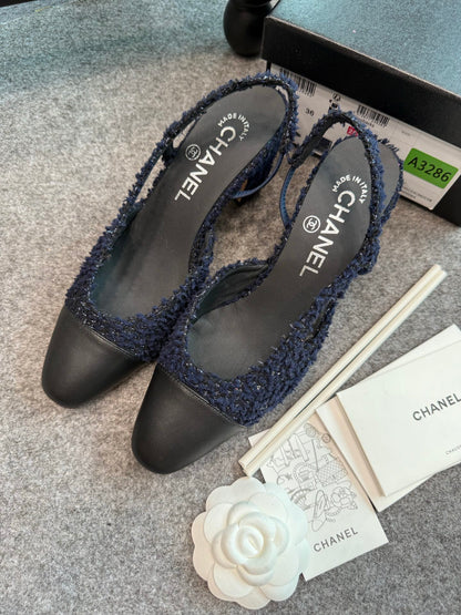 Chanel Classic Slingback Heels
